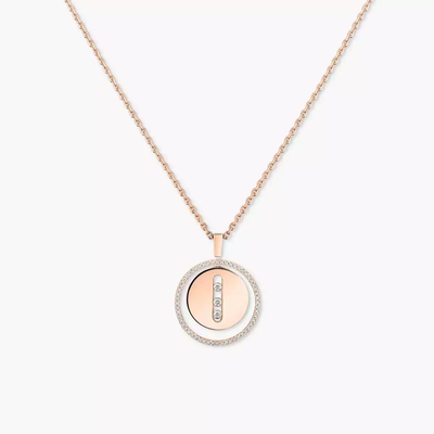 Collier Lucky Move MM Collier Diamant Or Rose