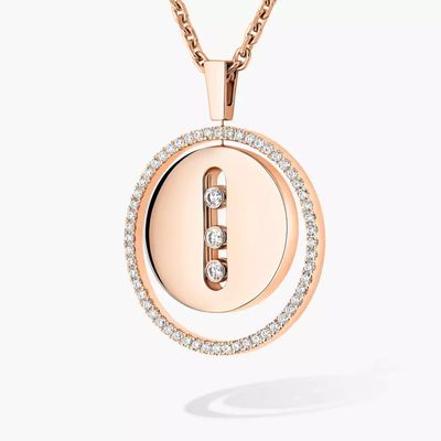 Collier Lucky Move MM Collier Diamant Or Rose