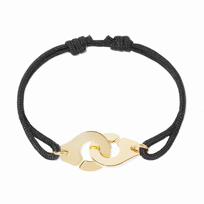 Bracelet Sur Cordon Menottes Dinh Van Grand Modèle
