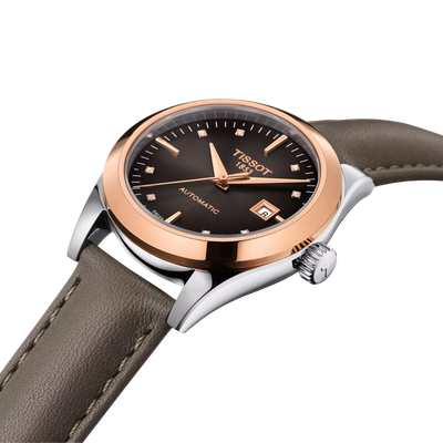 T-My Lady Automatic 18K Gold bezel