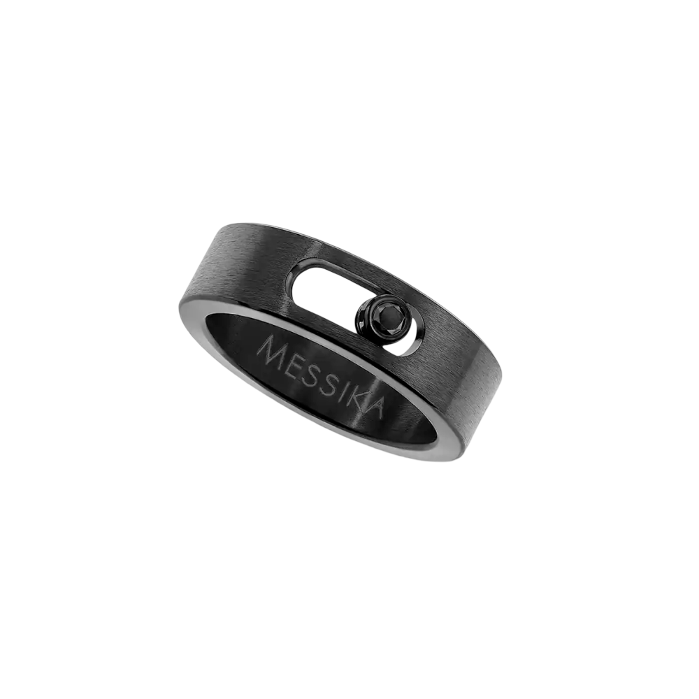 Move Titanium Black PM Bague Diamant Black Titanium