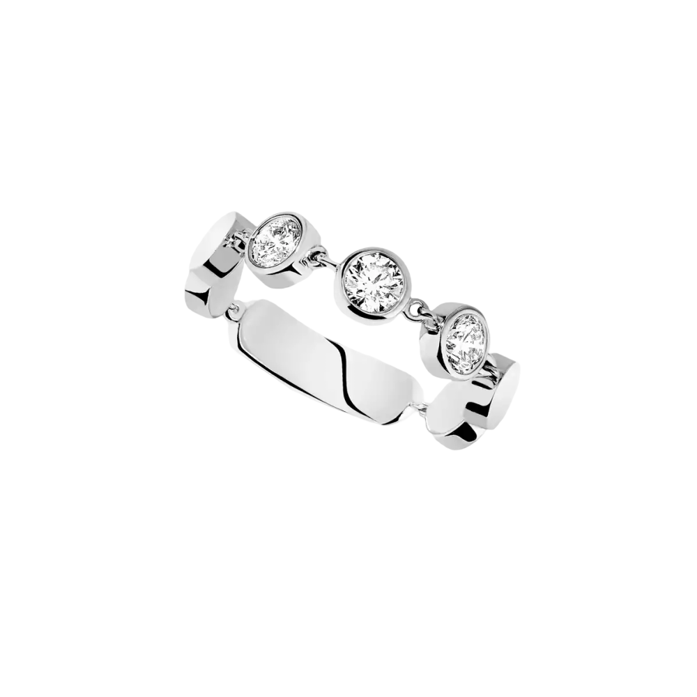 D-Vibes MM White Gold Diamond Ring