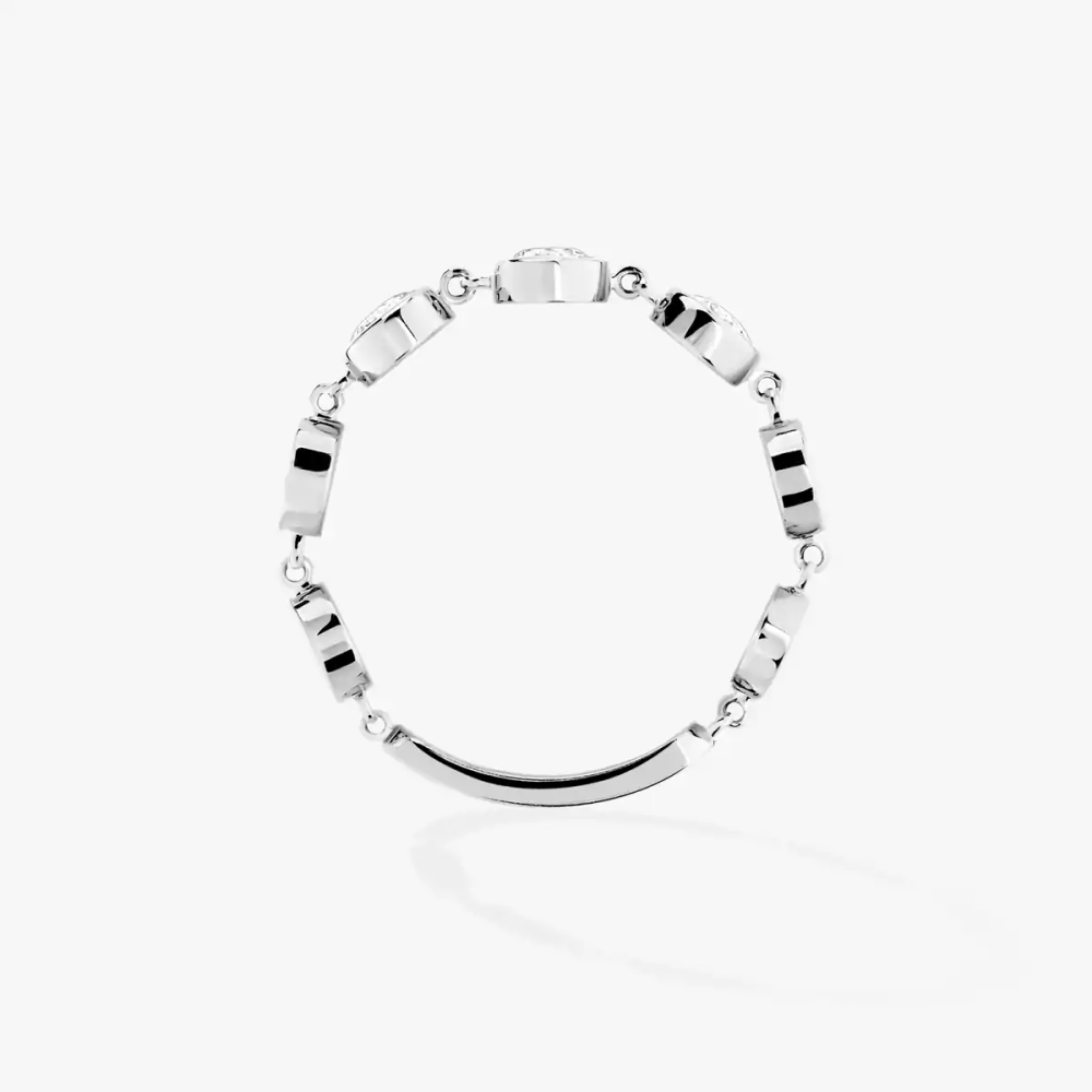 Bague D-Vibes MM Bague Diamant Or Blanc