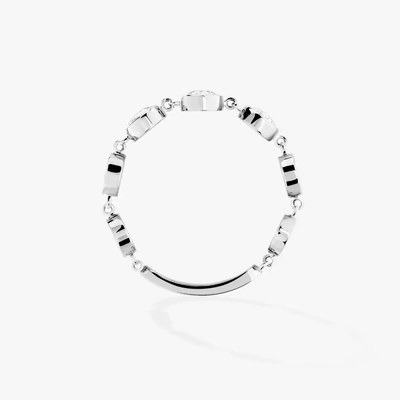 Bague D-Vibes MM Bague Diamant Or Blanc