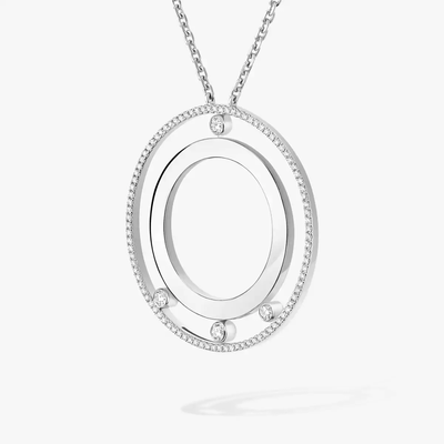 Collier Long Move Romane Collier Diamant Or Blanc