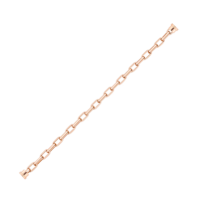 Bracelet maillons or rose 750/1000e