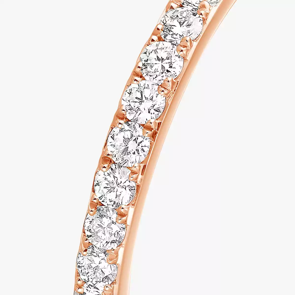 Alliance Gatsby Bague Diamant Or Rose