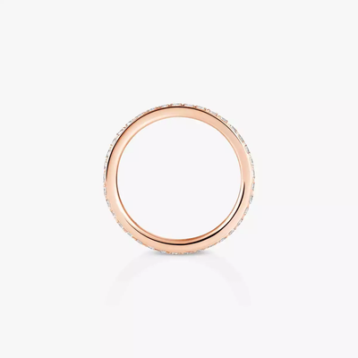 Alliance Gatsby Bague Diamant Or Rose