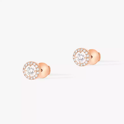 Boucles d'oreilles Joy 0,10ct Boucles d'oreilles Diamant Or Rose