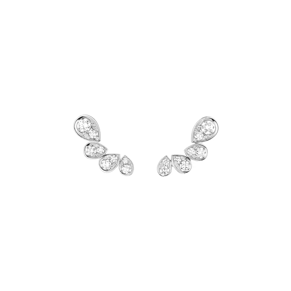 Boucles d'oreilles Joséphine Ronde d'Aigrettes