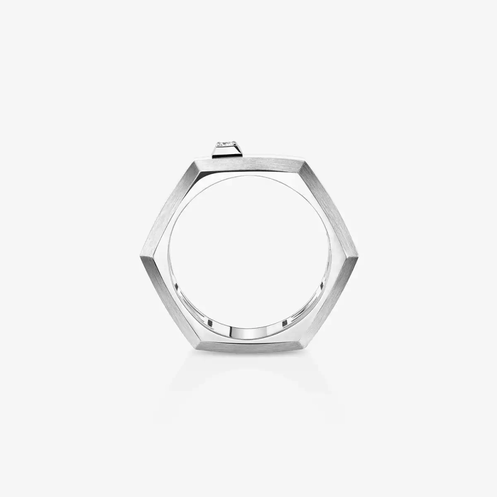 Bague Moderniste MM Bague Diamant Or Blanc