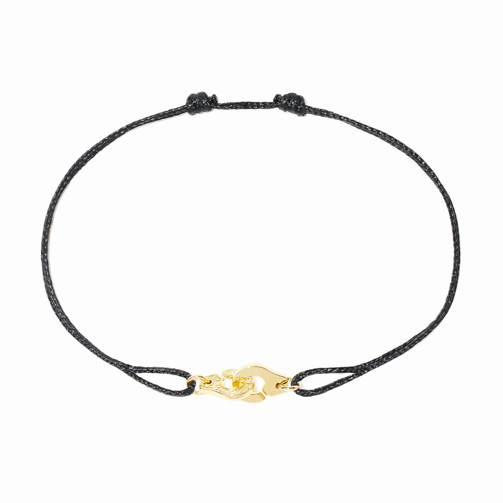Bracelet Sur Cordon Menottes Dinh Van Mini Modèle