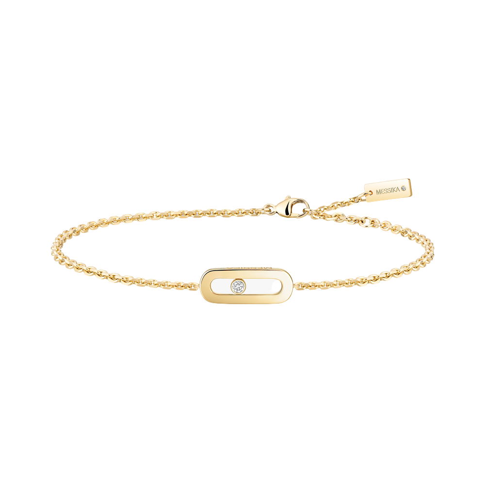 Move Uno Bracelet Diamant Or Jaune