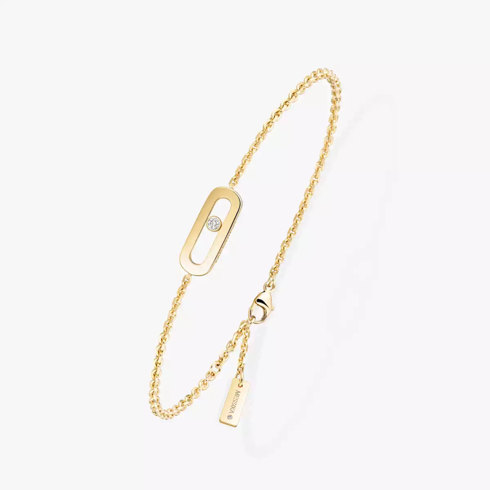 Move Uno Bracelet Diamant Or Jaune
