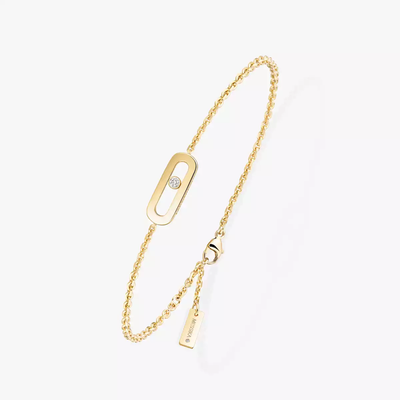 Move Uno Bracelet Diamant Or Jaune