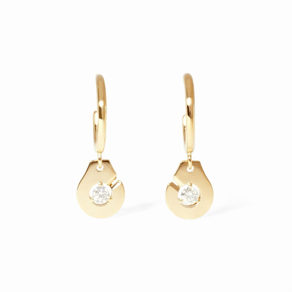 Menottes Dinh Van Xs Hoop Earrings