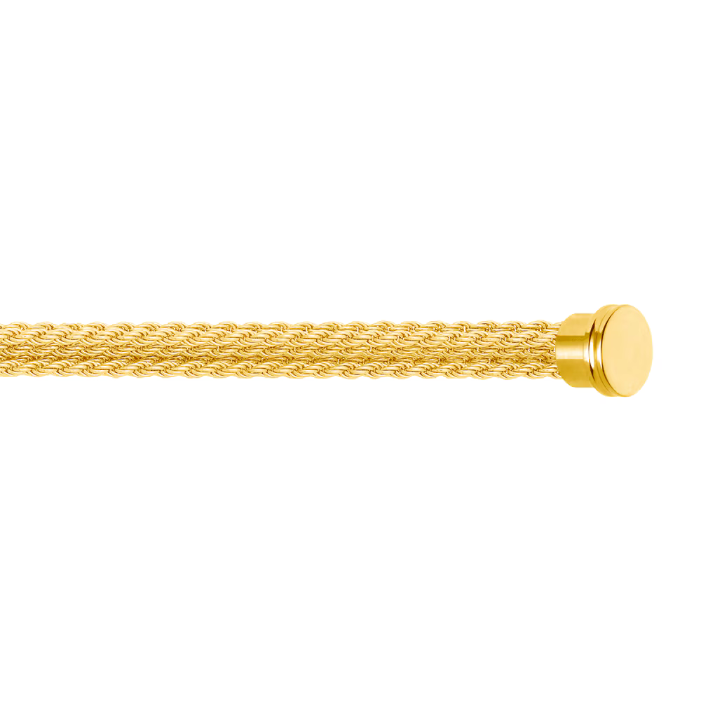 Bracelet multichaîne or jaune 750/1000e