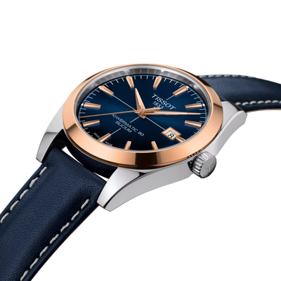 Gentleman Powermatic 80 Silicium Solid 18K Gold bezel