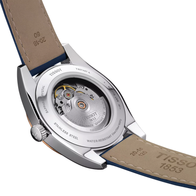 Gentleman Powermatic 80 Silicium Solid 18K Gold bezel
