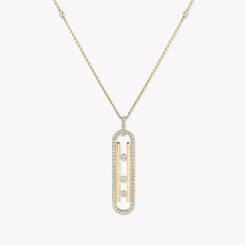 Collier Move 10th PM Collier Diamant Or Jaune