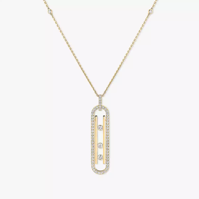 Collier Move 10th PM Collier Diamant Or Jaune