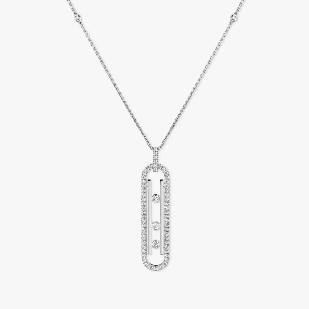 Collier Move 10th PM Collier Diamant Or Blanc