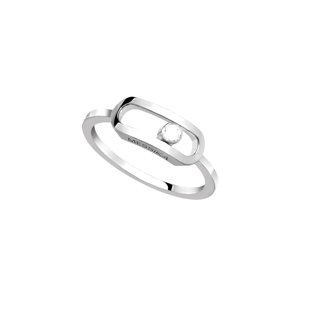 Move Uno Gold LM White Gold Diamond Ring