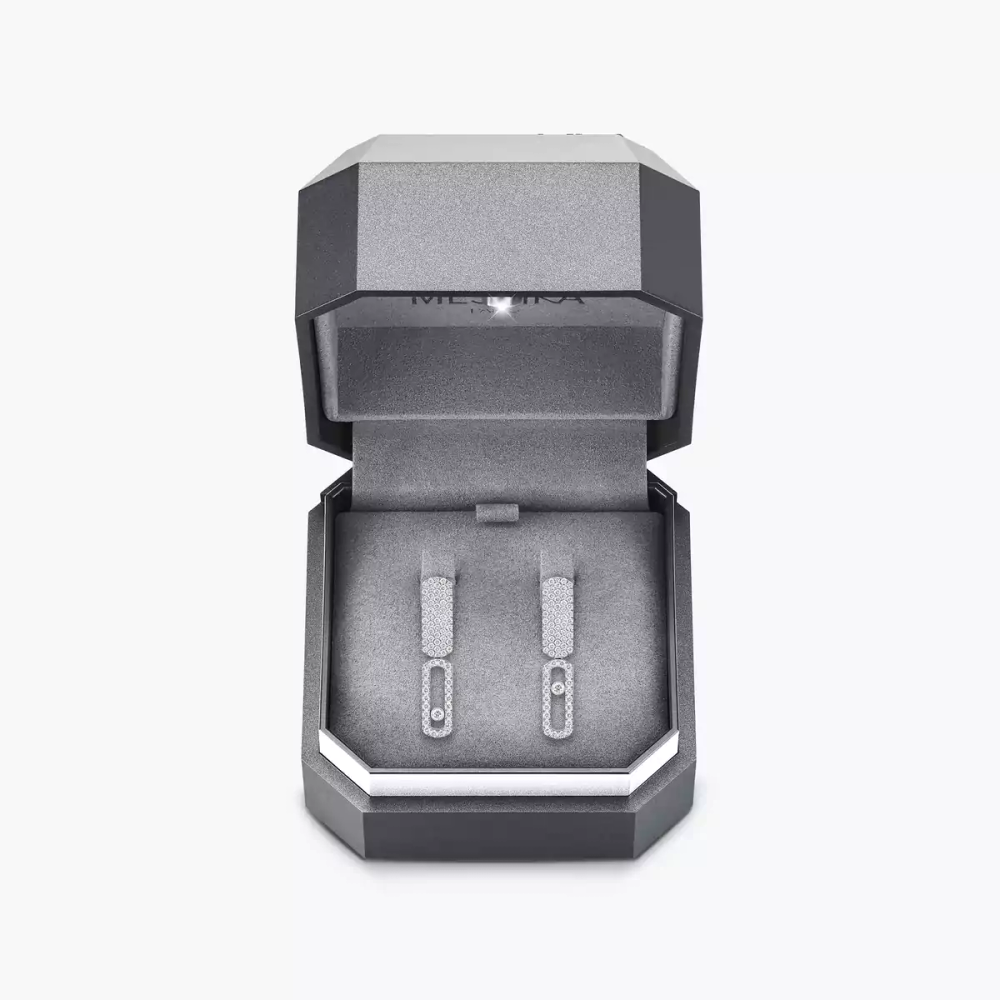 Boucles d'oreilles Imperial Move PM Boucles d'oreilles Diamant Or Blanc