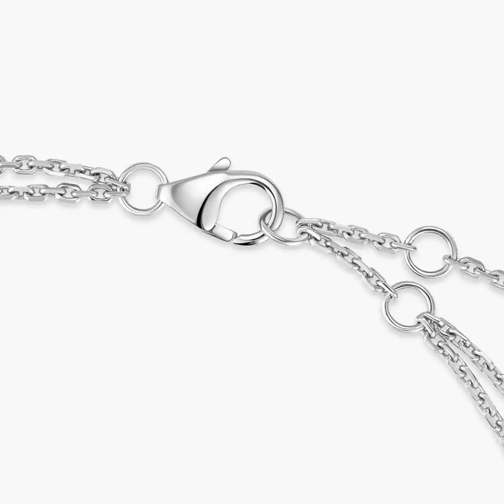 Move Classique Bracelet Diamant Or Blanc