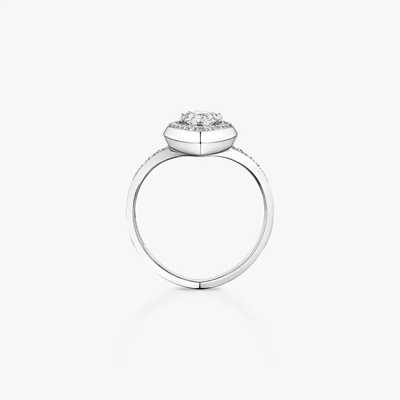 Fiery 0,50ct Bague Diamant Or Blanc