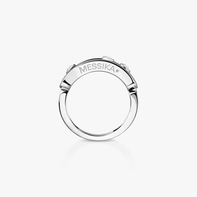 Move Classique Bague Diamant Or Blanc