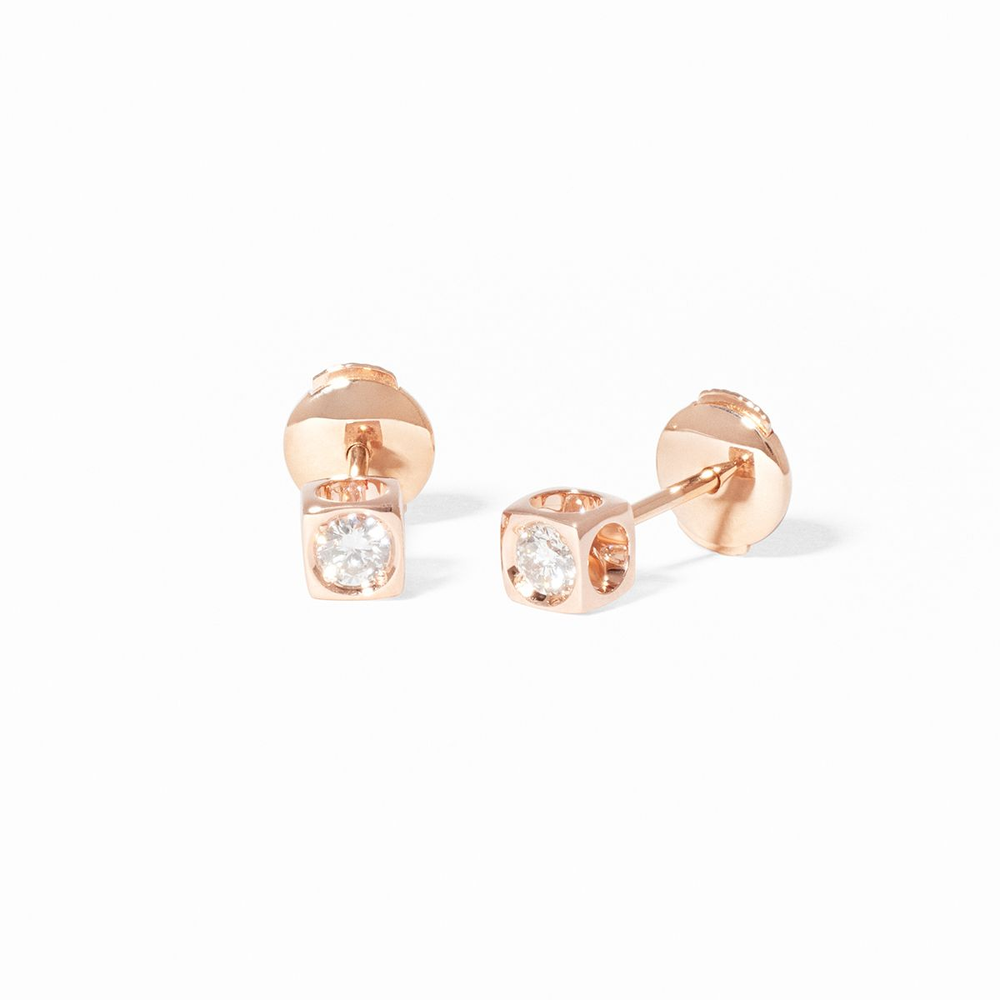 Le Cube Diamant Medium Studs