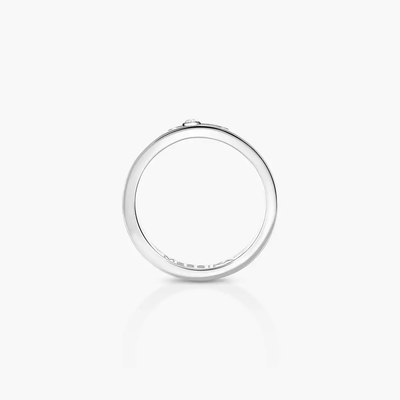 Alliance Move Joaillerie Bague Diamant Or Blanc