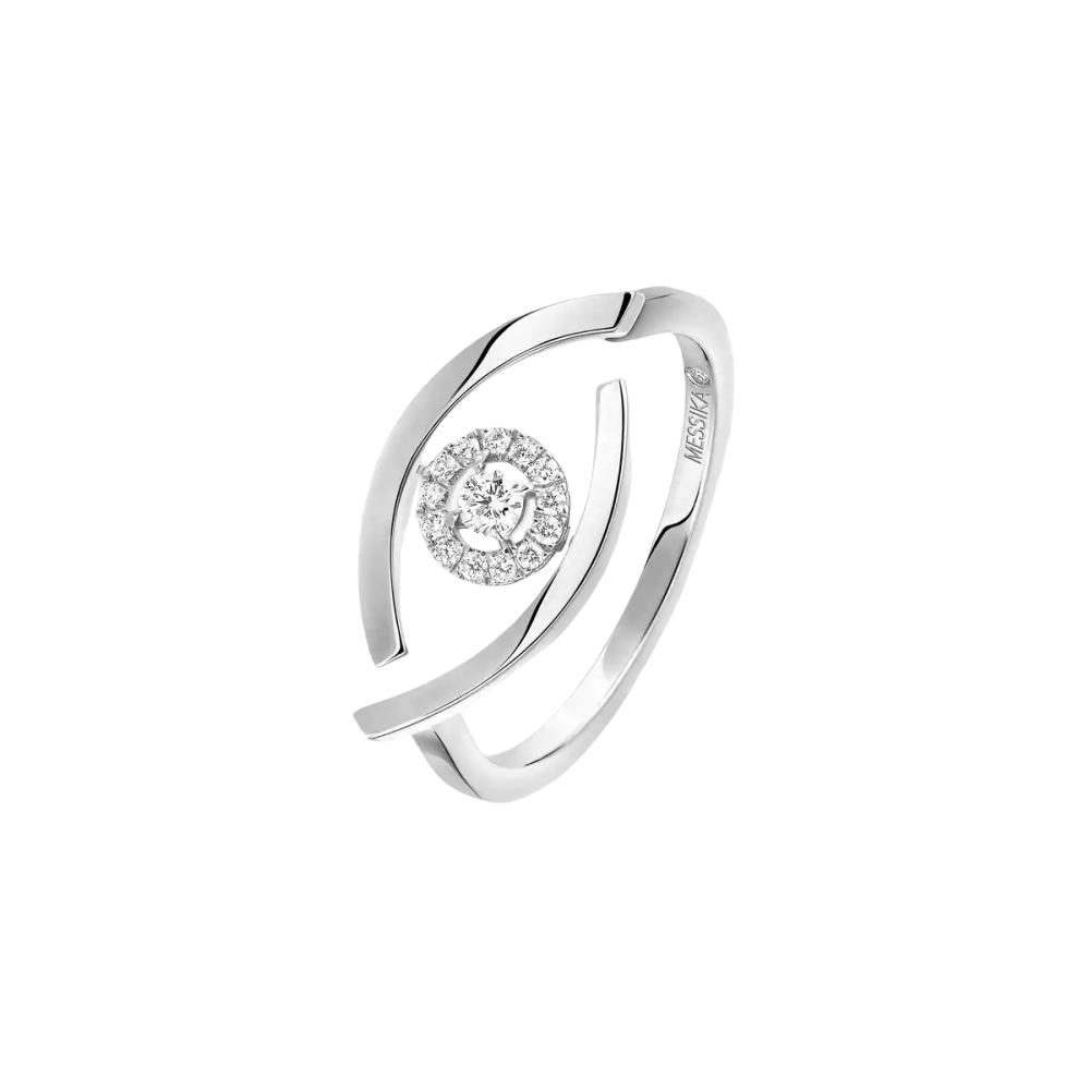 Bague Bague Diamant Or Blanc