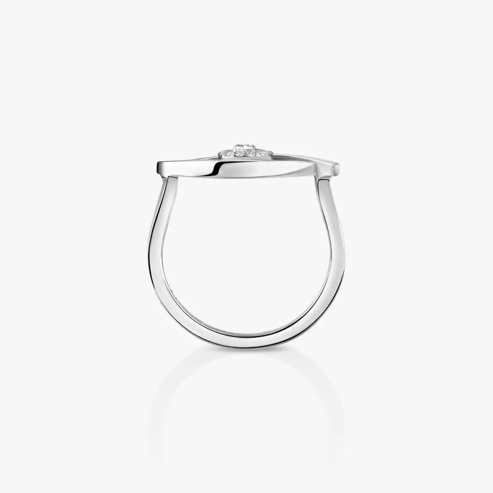 Bague Bague Diamant Or Blanc