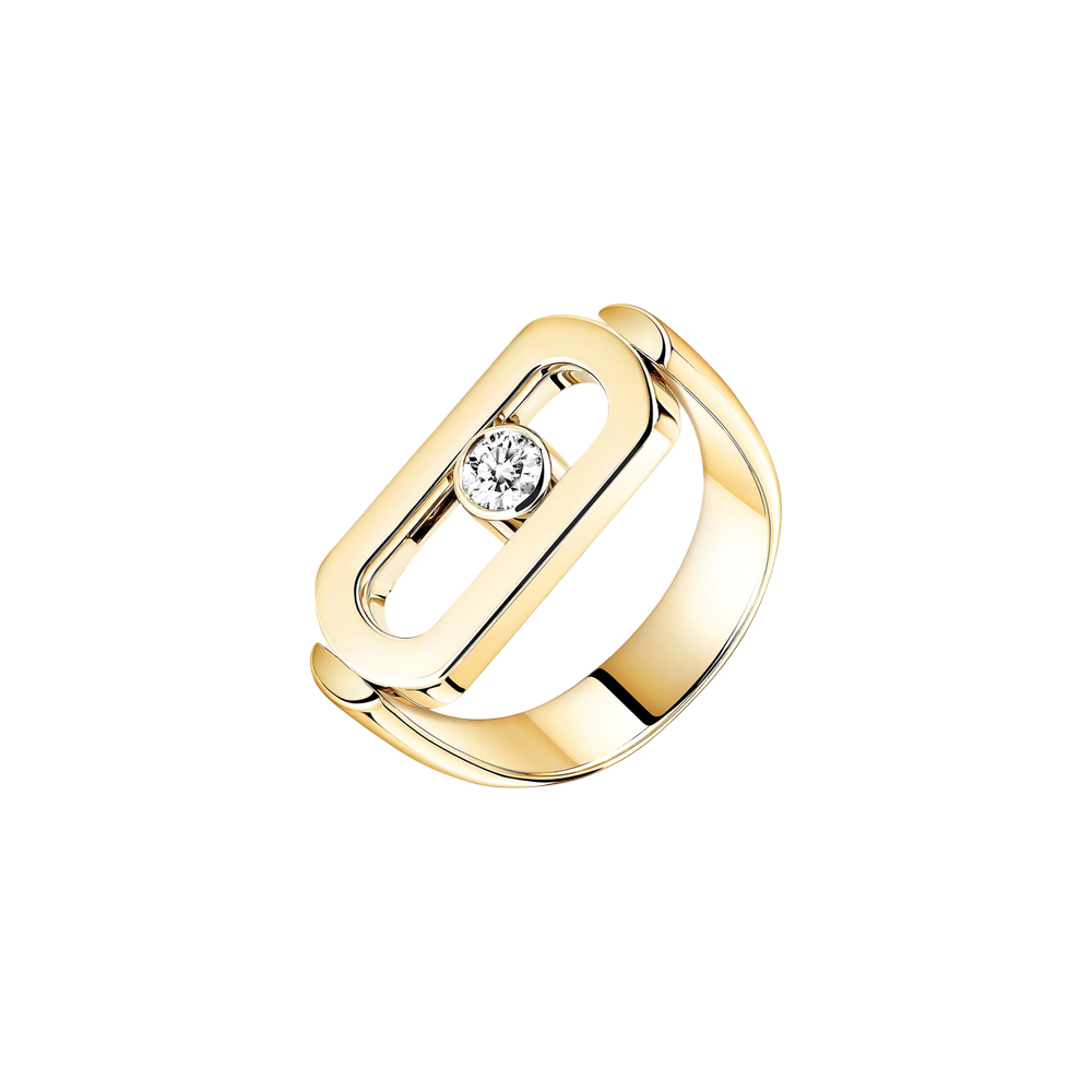 Imperial Move Bague Diamant Or Jaune
