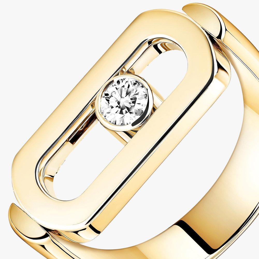 Imperial Move Bague Diamant Or Jaune