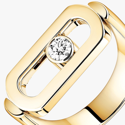 Imperial Move Bague Diamant Or Jaune