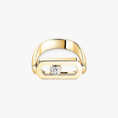 Imperial Move Bague Diamant Or Jaune