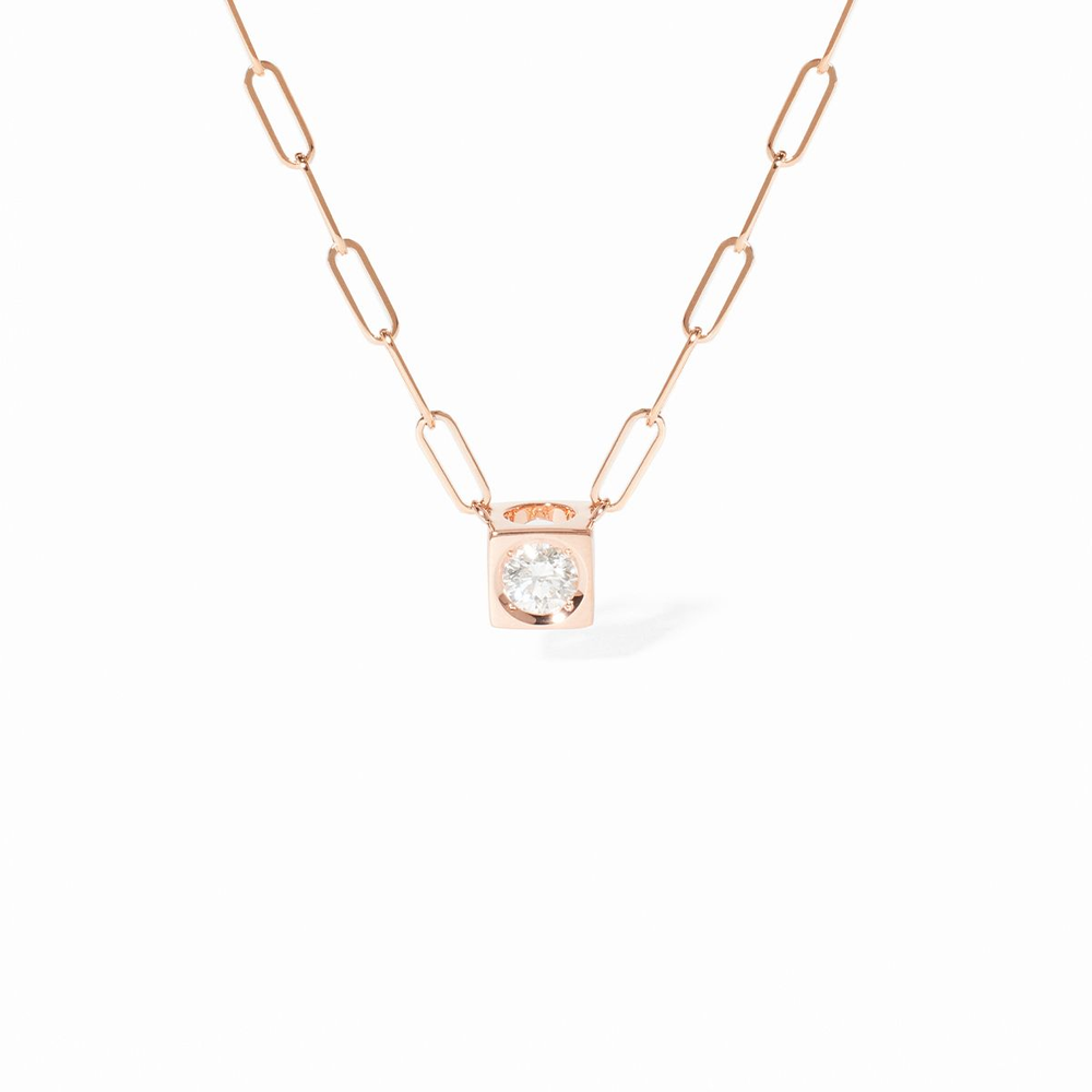 Le Cube Diamant Large Necklace