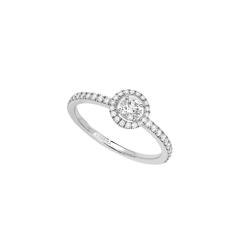 Joy Diamant Rond 0,25ct Bague Diamant Or Blanc