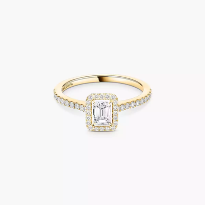 Joy 0,25ct Bague Diamant Or Jaune