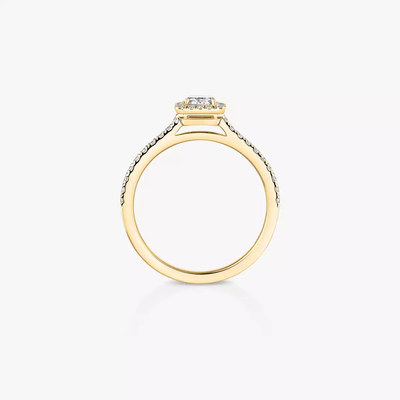 Joy 0,25ct Bague Diamant Or Jaune