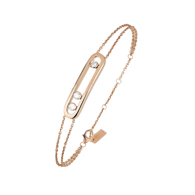 Move Classique Pink Gold Diamond Bracelet