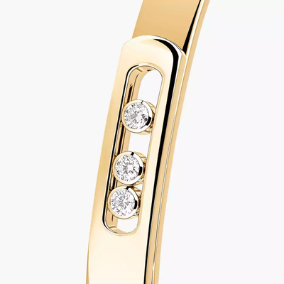 Bangle Move Noa grandes tailles Bracelet Diamant Or Jaune