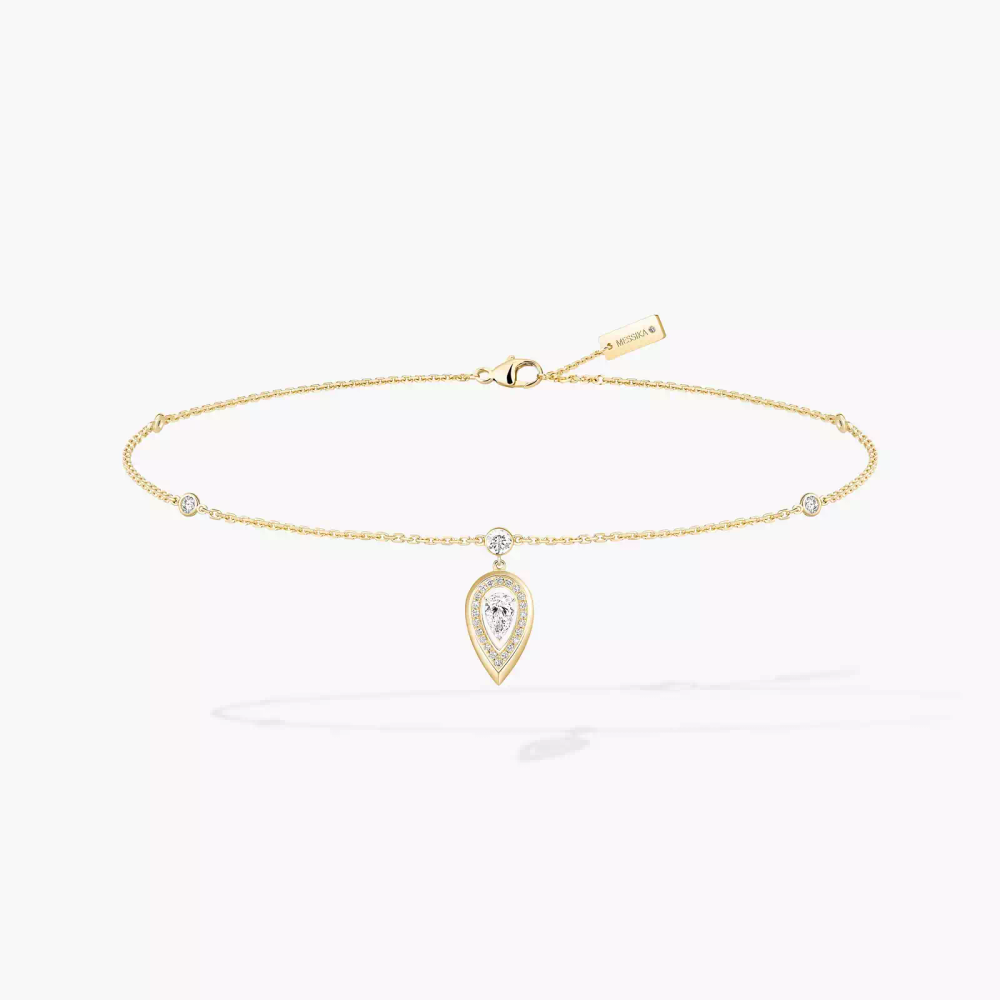 Bracelet de cheville Fiery Bracelet Diamant Or Jaune