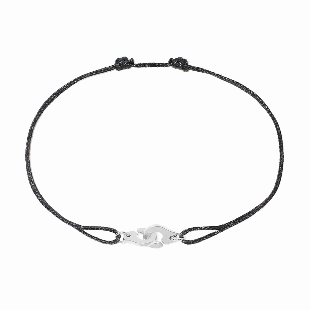 Bracelet Sur Cordon Menottes Dinh Van Mini Modèle