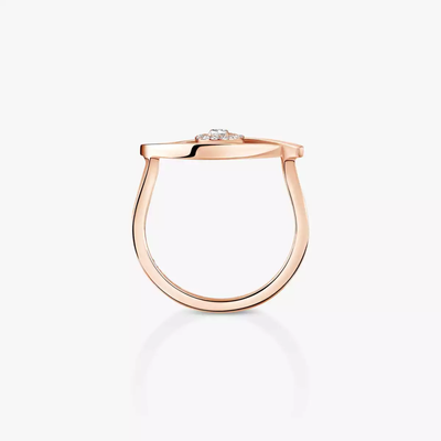 Bague Bague Diamant Or Rose