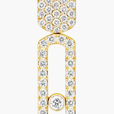 Imperial Move PM Boucles d'oreilles Diamant Or Jaune