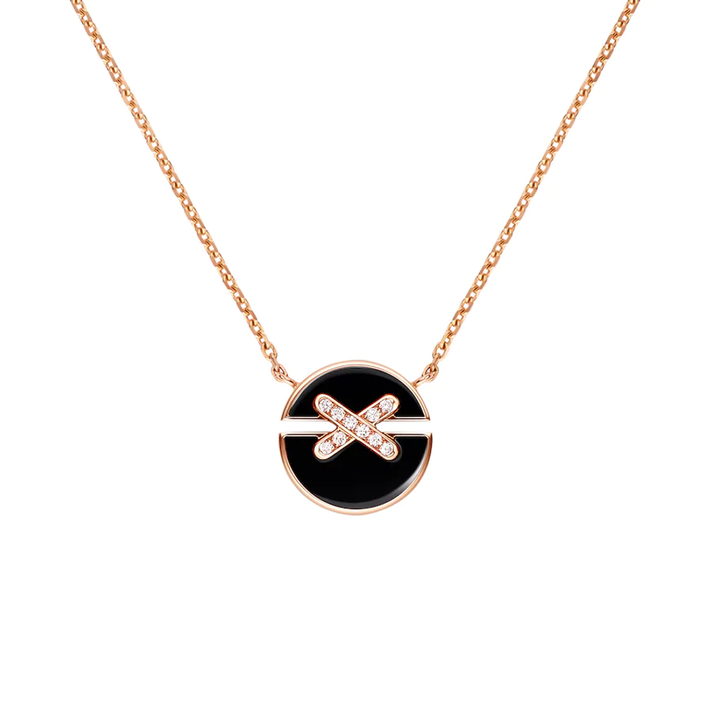 Jeux de Liens Harmony Onyx small model pendant